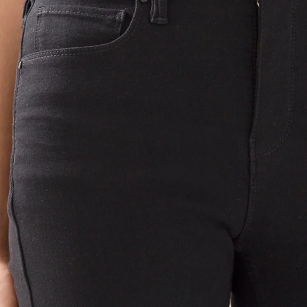 SALE❤️NEW HIGH WAISTED BLACK SUPER-SOFT SKINNY JEANS❤️❤️ - Picture 4 of 9